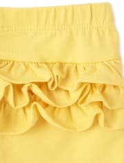 Pack de 2 leggings con volantes para bebé niña